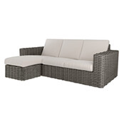 Mia Sofa + Ottoman with Chaise Cushion Mia Sofa + Ottoman with Chaise Cushion